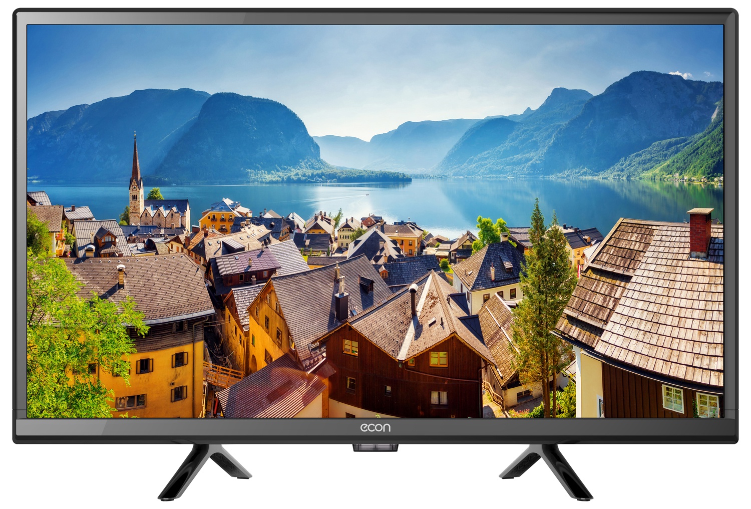 фото Телевизор ECON LED FULL HD, 22", с встроенным цифровым тюнером, с функцией "Отель" 22", черный