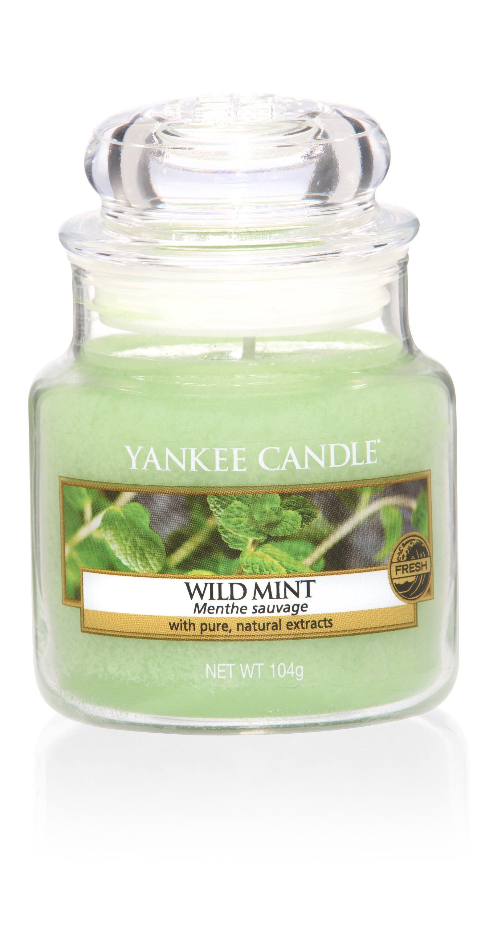 фото Свеча ароматическая Yankee Candle Дикая мята/ Wild mint 25-40 ч