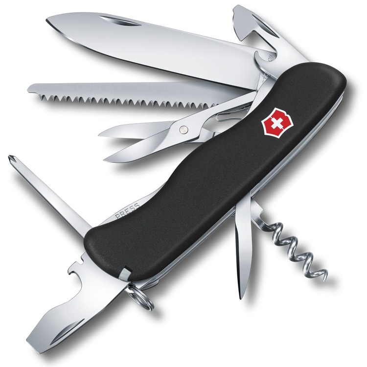 фото Нож перочинный Victorinox Outrider - Черный (0.9023.3)