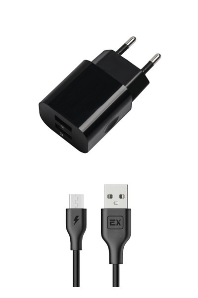 фото Сетевое ЗУ Exployd micro USB 3.1A 2.1А+1А 2хUSB Classic