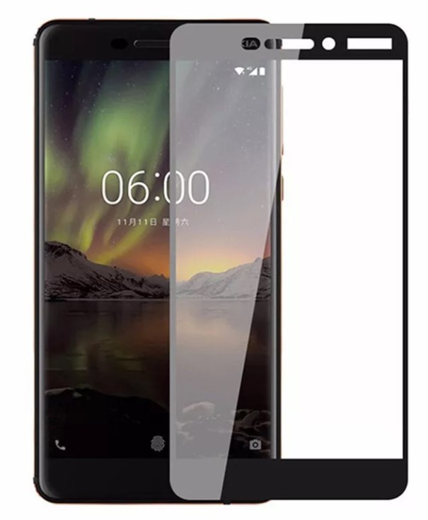 фото Защитное стекло TFN Nokia 6 (2018) Black