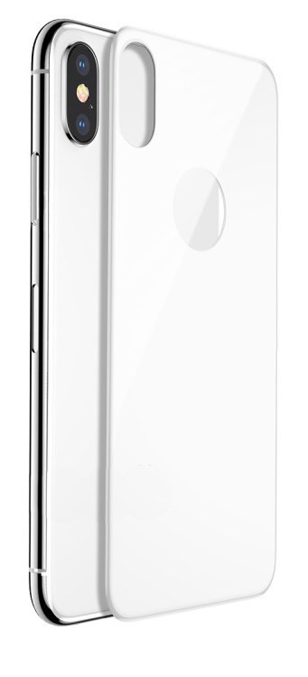 фото Стекло защитное Gurdini Cosmic Premium 3D back side противоударное 908766 для Apple iPhone X/Xs 5.8",908766,белый
