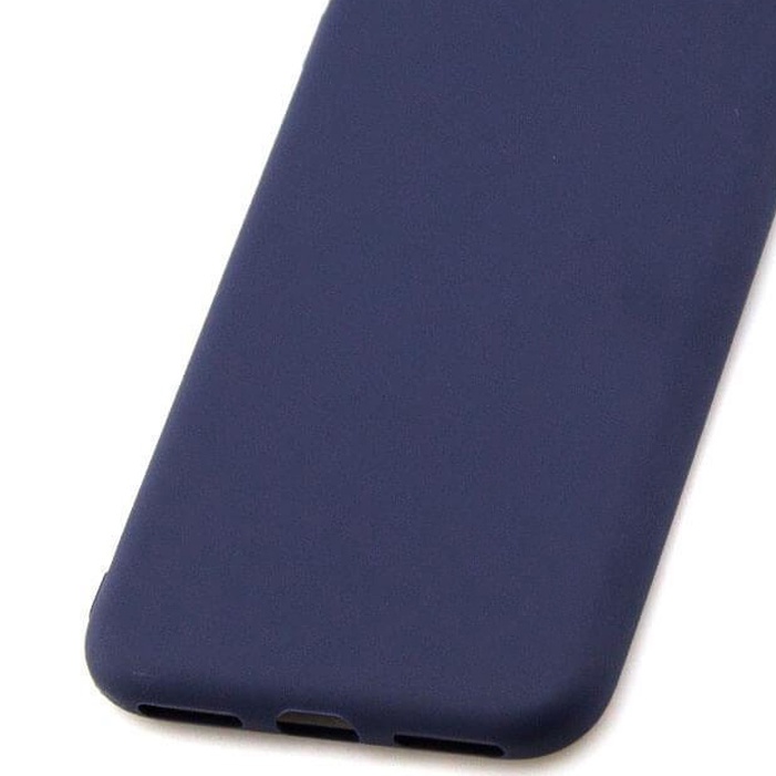 Чехол силиконовый для Xiaomi Redmi Note 7 синий