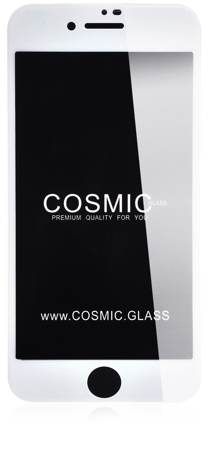 фото Стекло защитное Gurdini Cosmic Premium 6D front противоударное 908761 для Apple iPhone 7 Plus/8 Plus 5.5",908761,белый