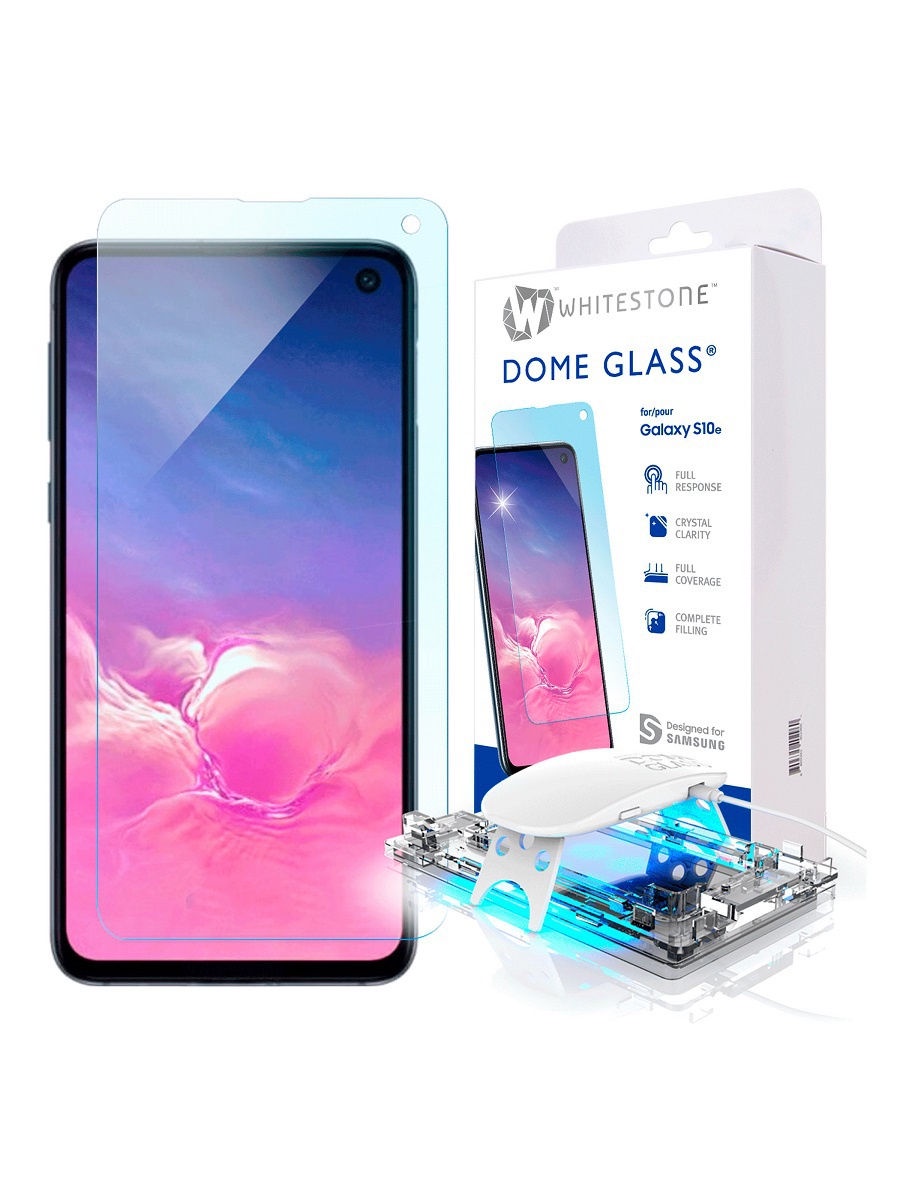 фото Защитное стекло Whitestone Dome Glass для Galaxy S10e (GP-G970WTTTAWA) Samsung