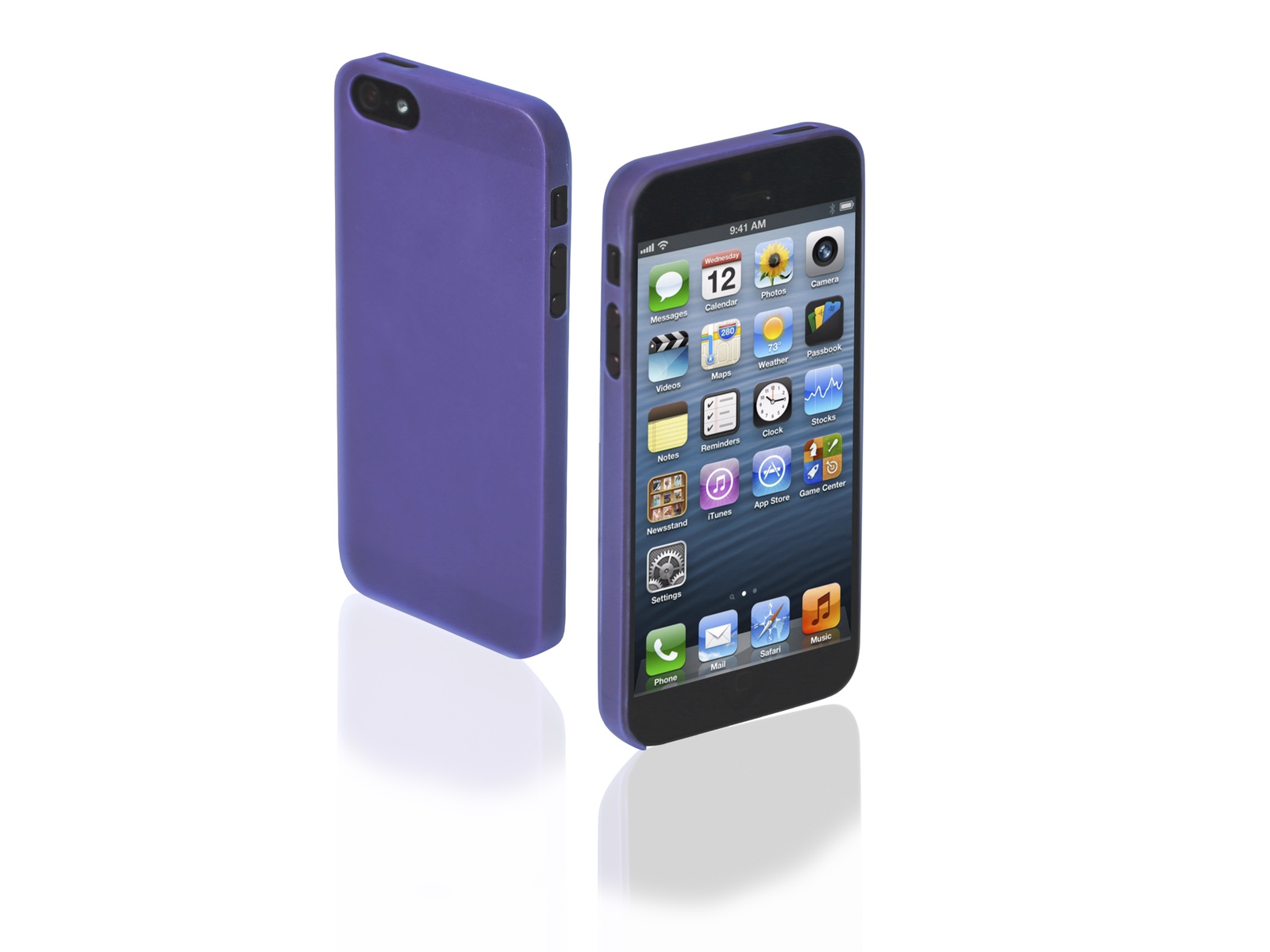 фото Чехол SBS для iPhone 5 (ультратонкий, фиолетовый)