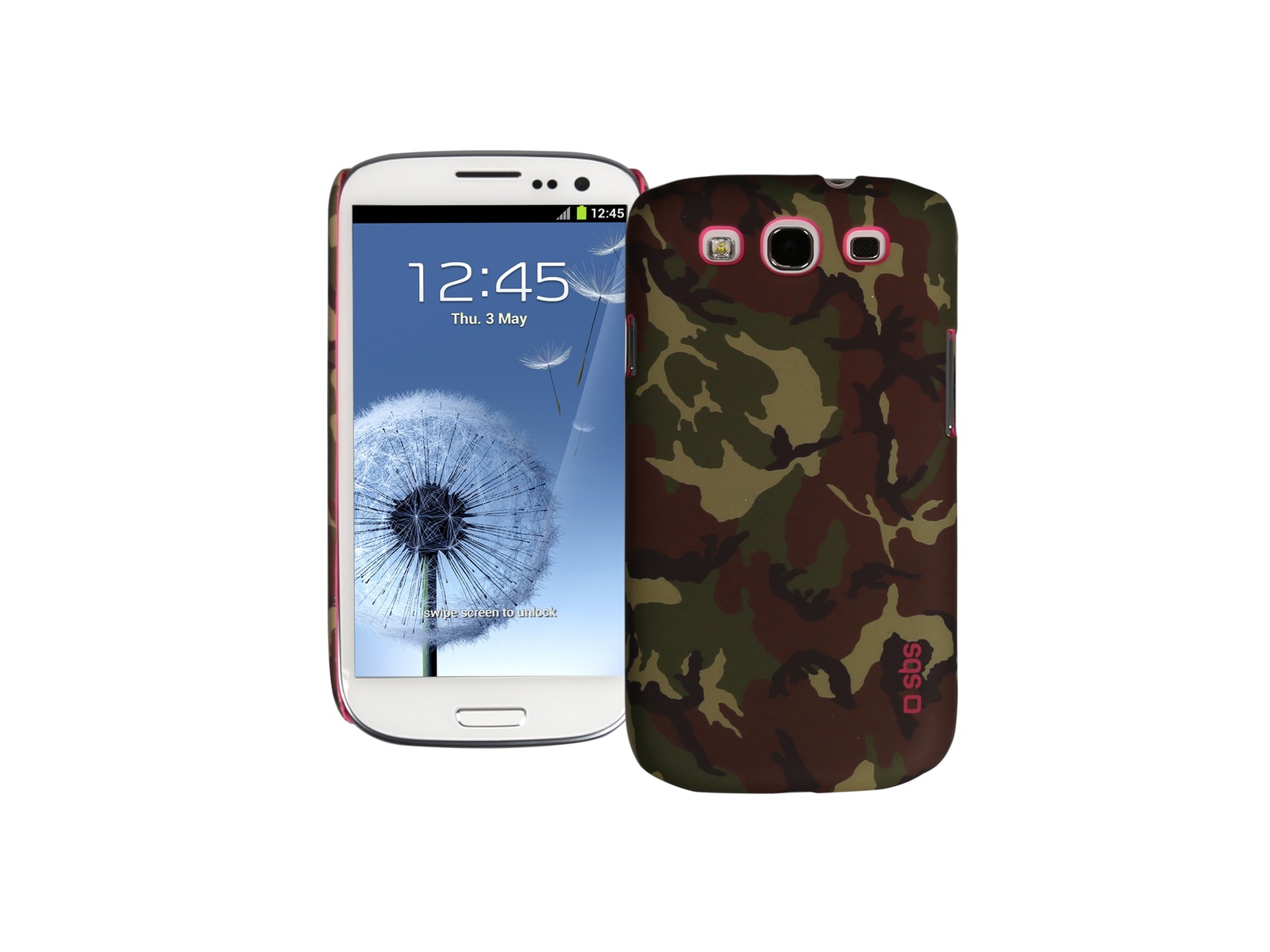 фото Чехол SBS для Samsung Galaxy S3 (Camouflage, розовый)