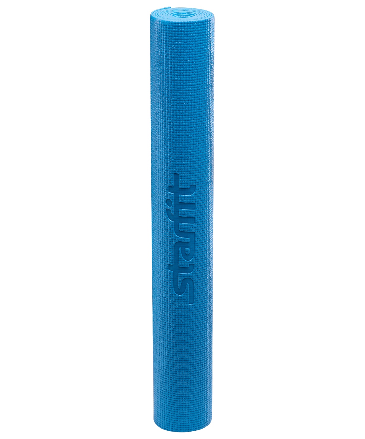 фото Коврик для йоги STARFIT FM-101 PVC 173x61x0,6 см, синий