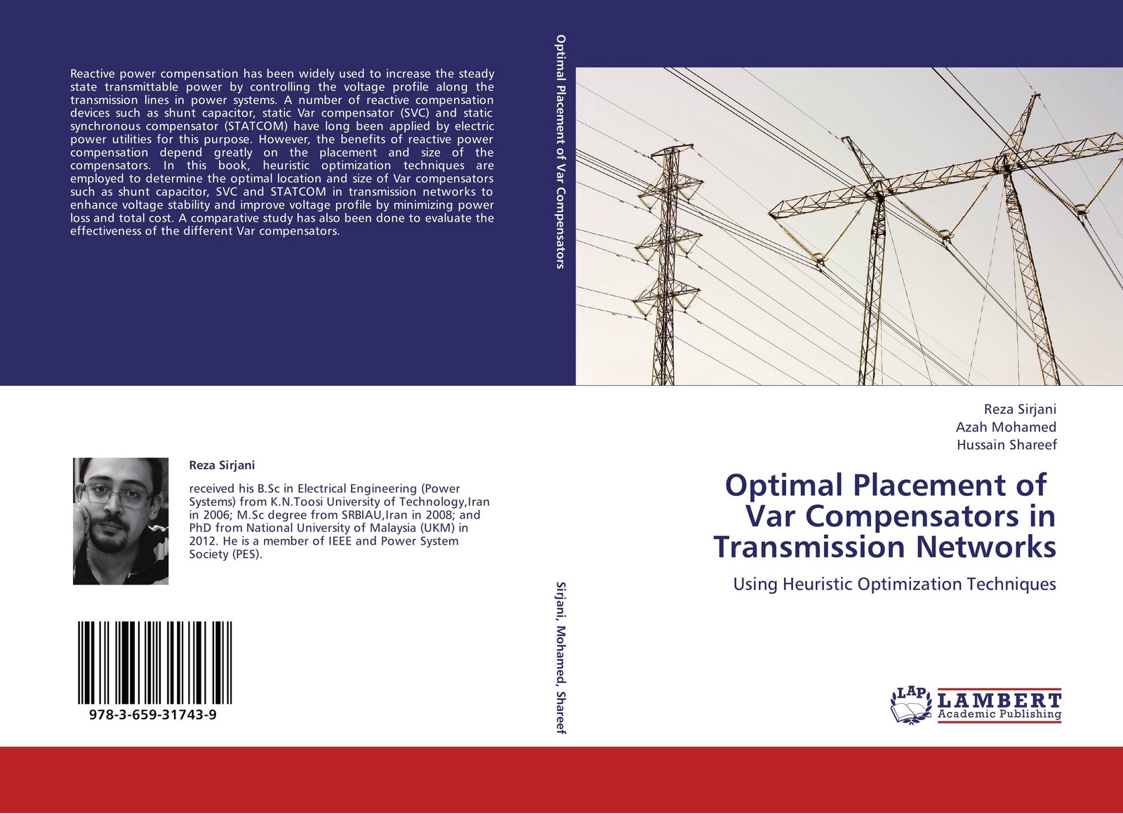 Reza Sirjani,Azah Mohamed and Hussain Shareef Optimal Placement of Var Compensators in Transmission Networks цена Reza Sirjani,Azah Mohamed and Hussain Shareef Optimal Placement of Var Compensators in Transmission Networks цены онлайн
