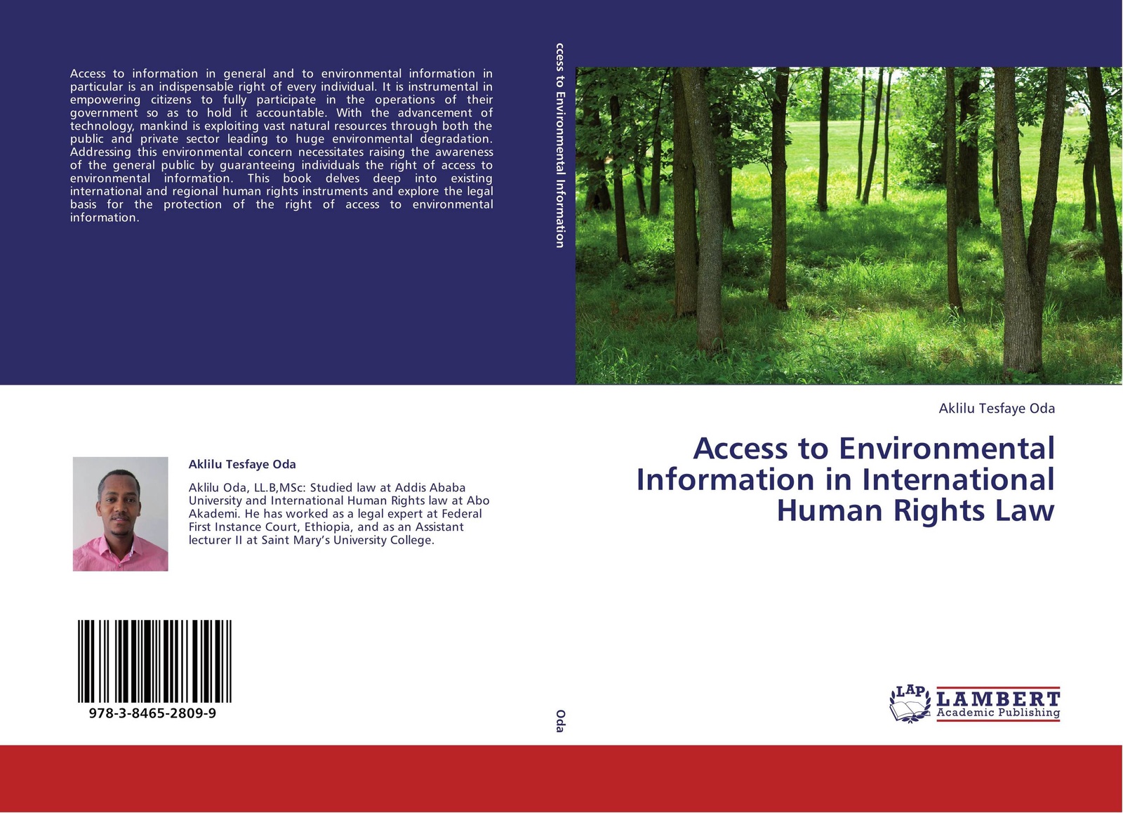 Aklilu Tesfaye Oda Access to Environmental Information in International Human Rights Law aklilu tesfaye oda access to environmental information in international human rights law