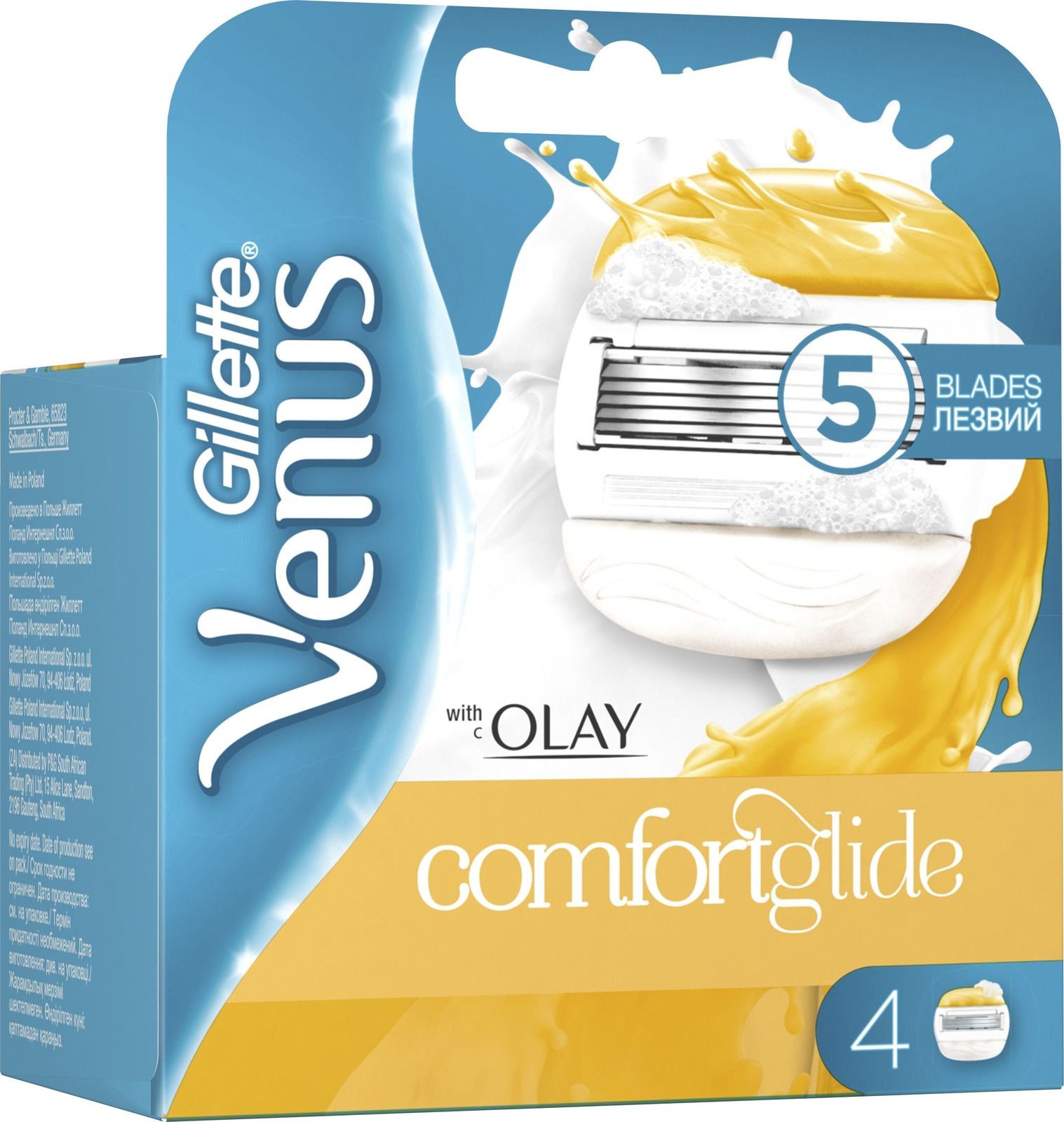 фото Сменные лезвия Gillette Venus Olay 4 шт