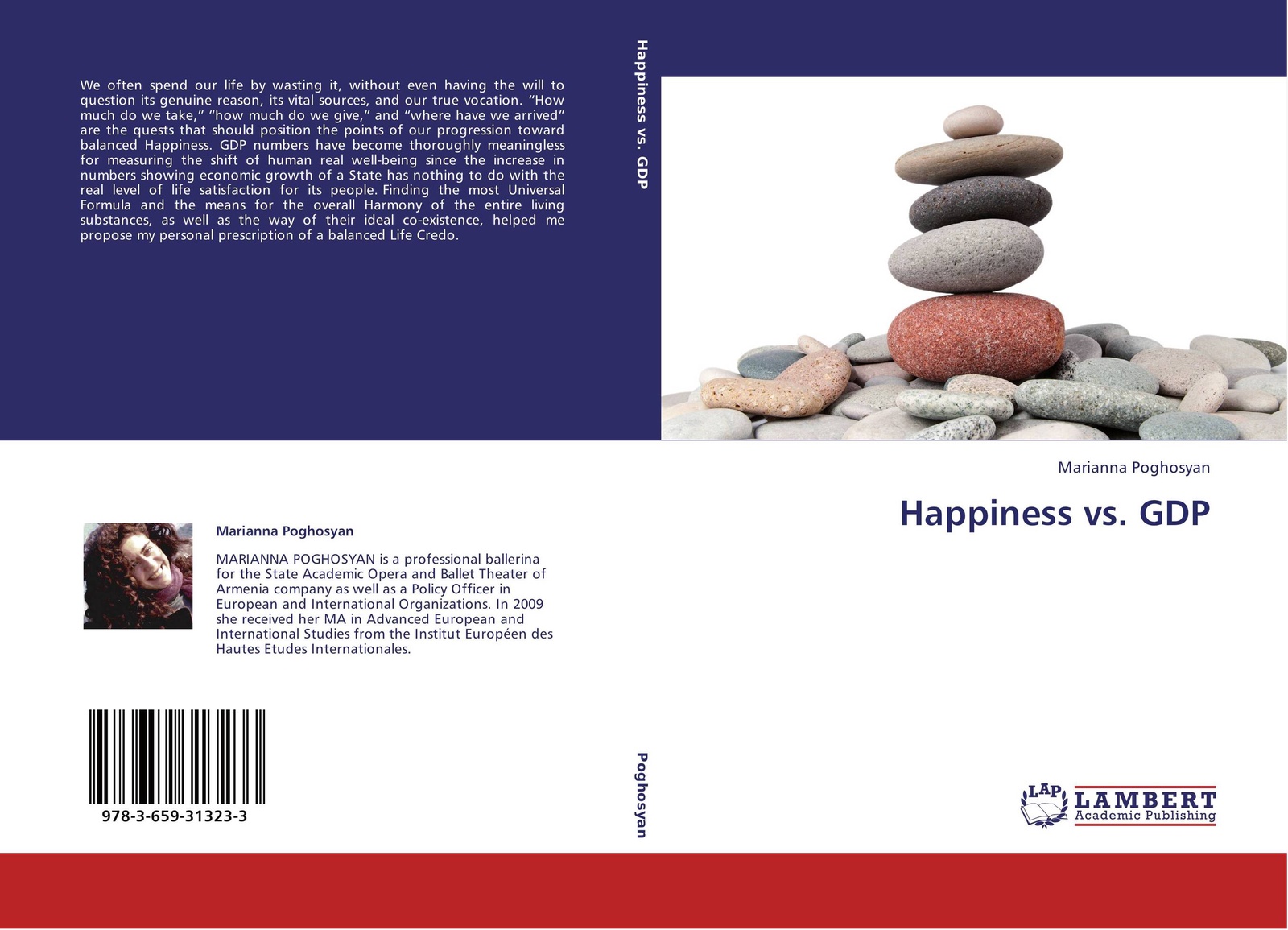 Книга international. Журнал с обложкой Happiness.