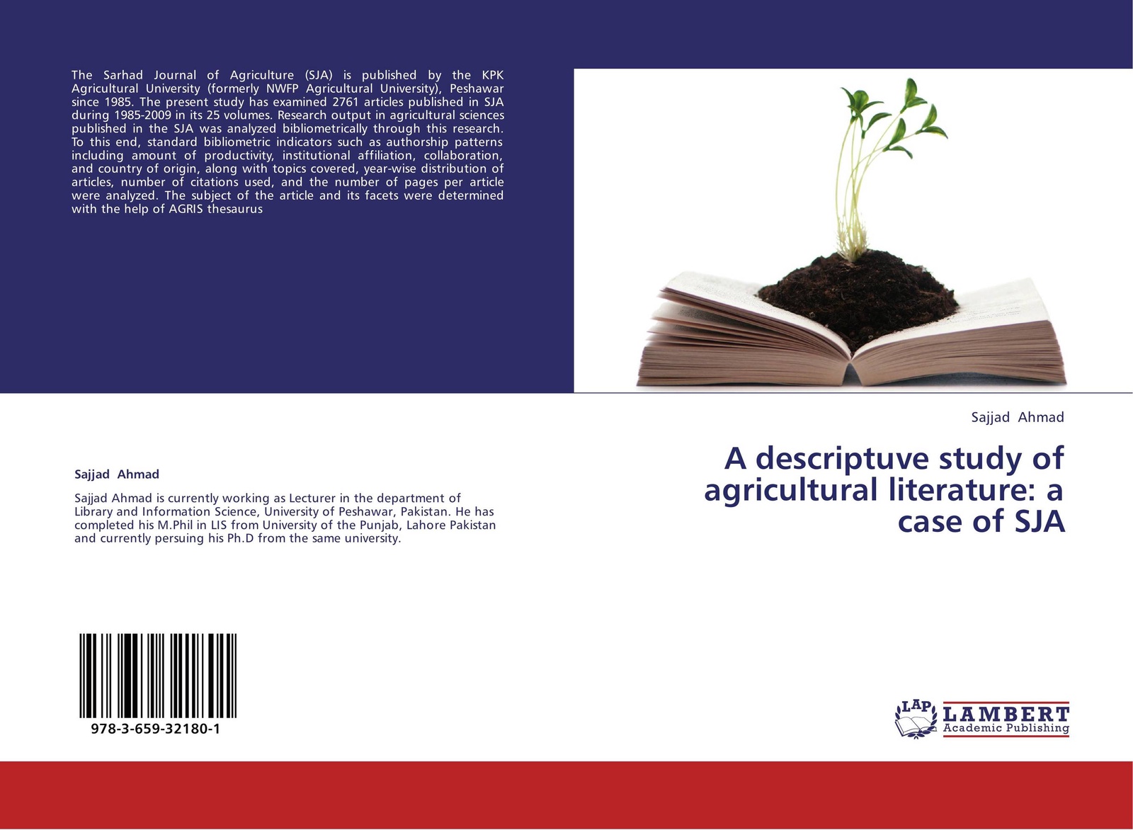 Journal of agricultural sciences. Irish Journal of Agricultural and food research Volume 61 Cover.