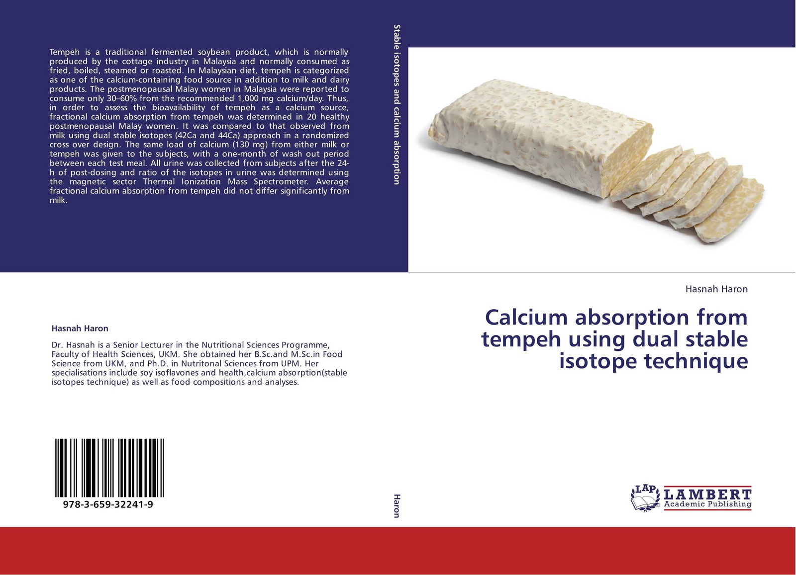Hasnah Haron Calcium absorption from tempeh using dual stable isotope technique isotope