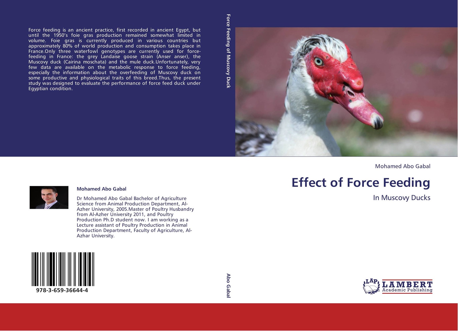 Cock feeding. Force Feed. 978-1-56320-089-2 ISBN.