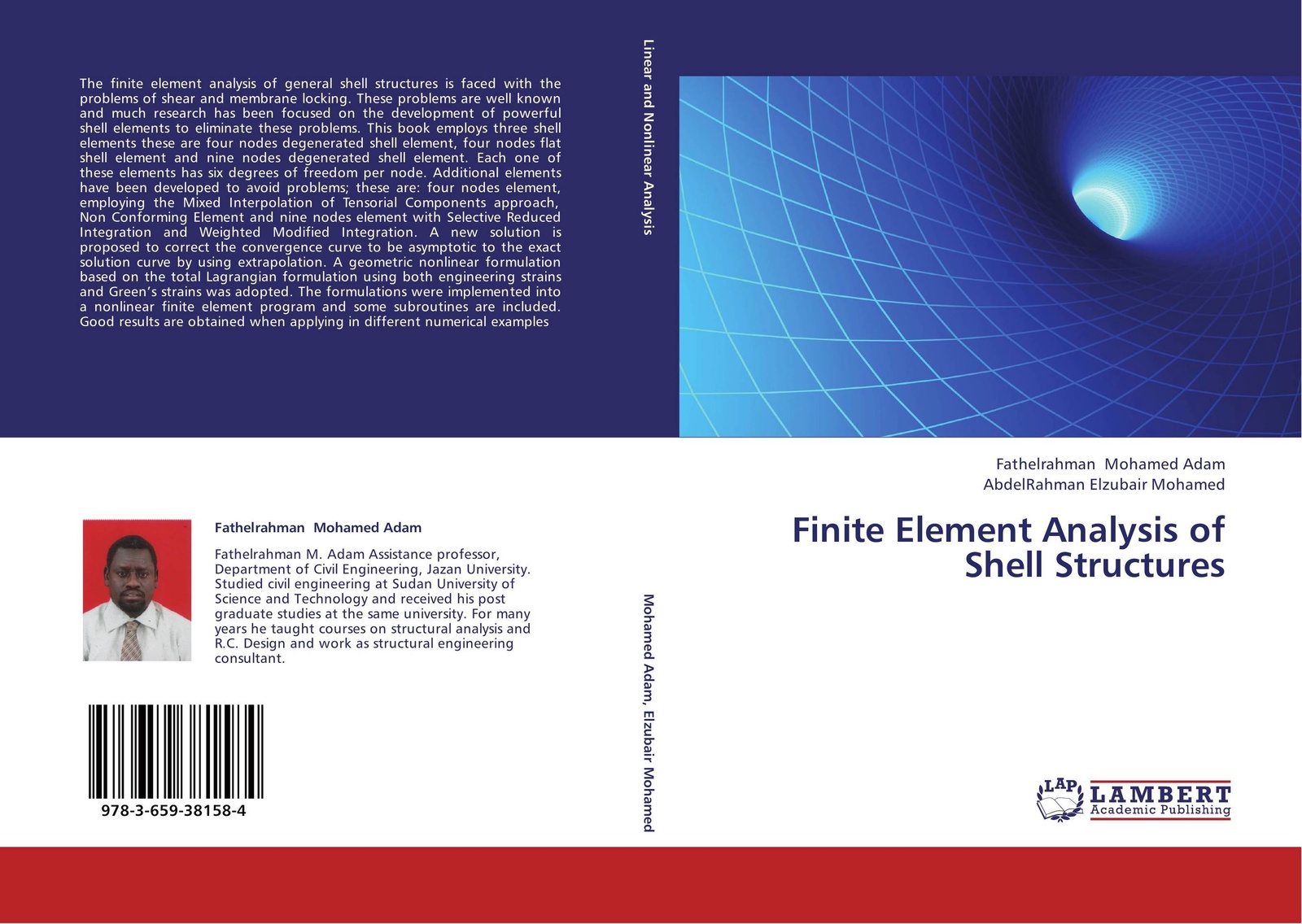Shell element. Finite element analysis.