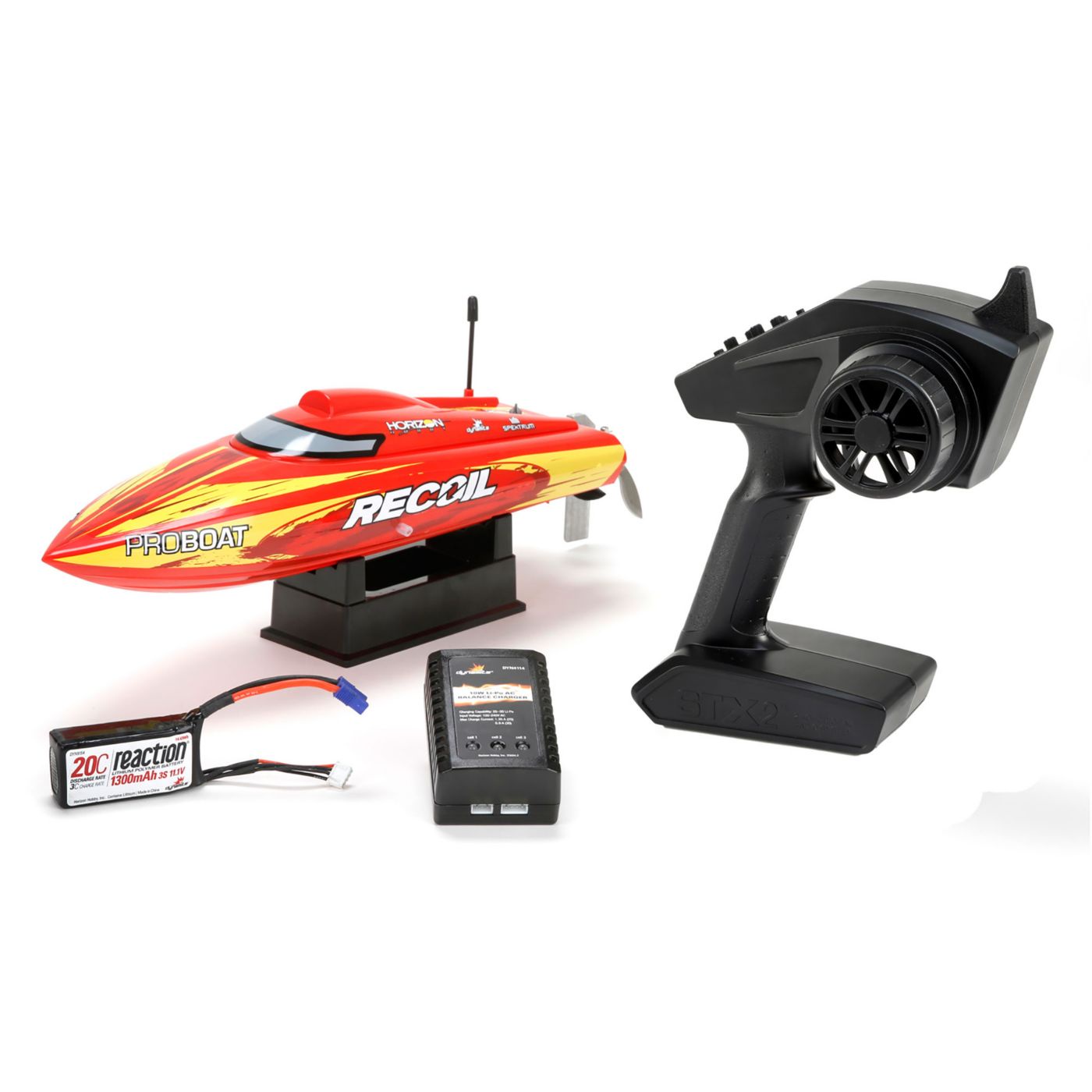 фото Радиоуправляемый катер ProBoat Recoil 17 Deep V Brushless RTR Нет бренда