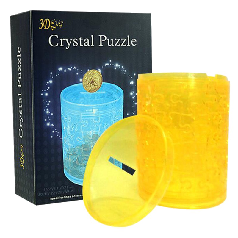 фото 3d crystall puzzle. Стакан для карандашей. цвет синий Hobby day