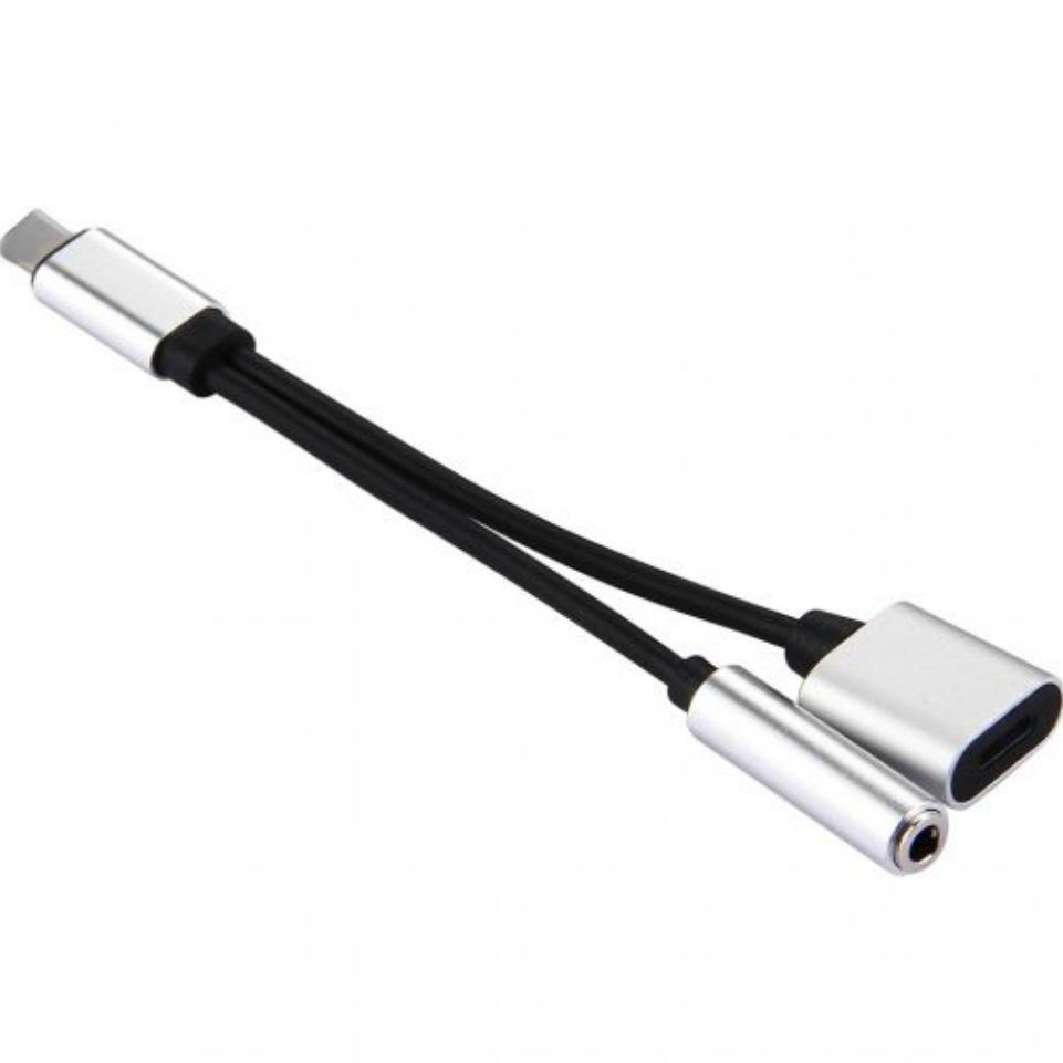 фото Адаптер-переходник Z-T02 USB Type-C 3.5 mm jack, 15 см Мир автодержателей