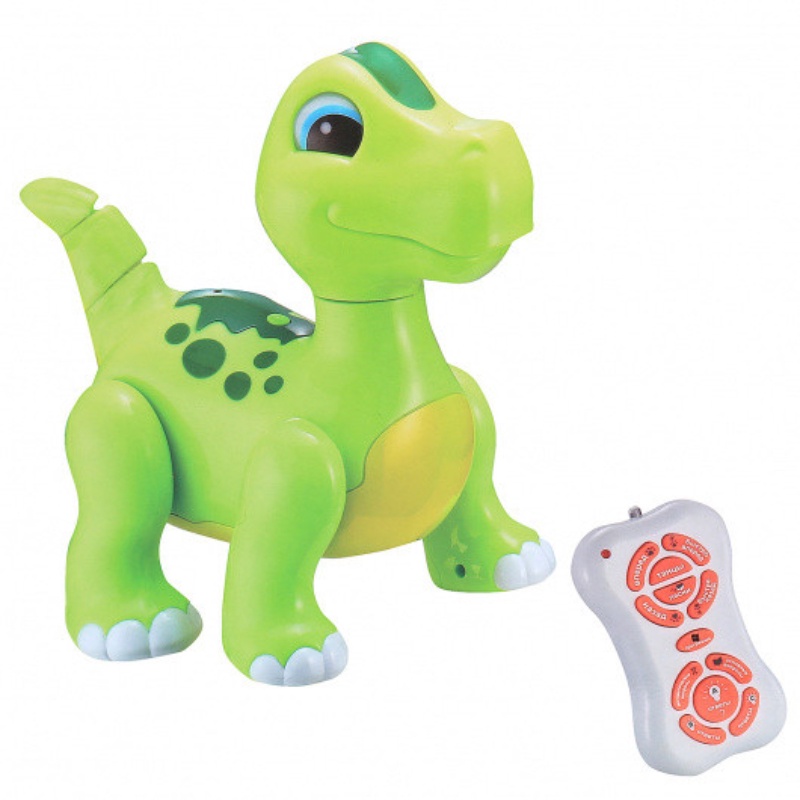 фото Интерактивный Динозавр на Радиоуправлении Игрушка Для Детей Хороший Динозавр На Пульте Zhorya