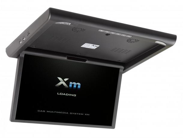фото Потолочный монитор для автомобиля с электроприводом XM 1760RDUD Черный