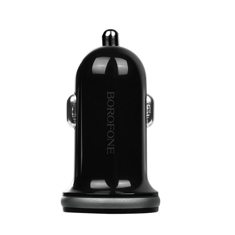 фото Автомобильное зарядное устройство Borofone BZ5 CarPal dual port car charger Black