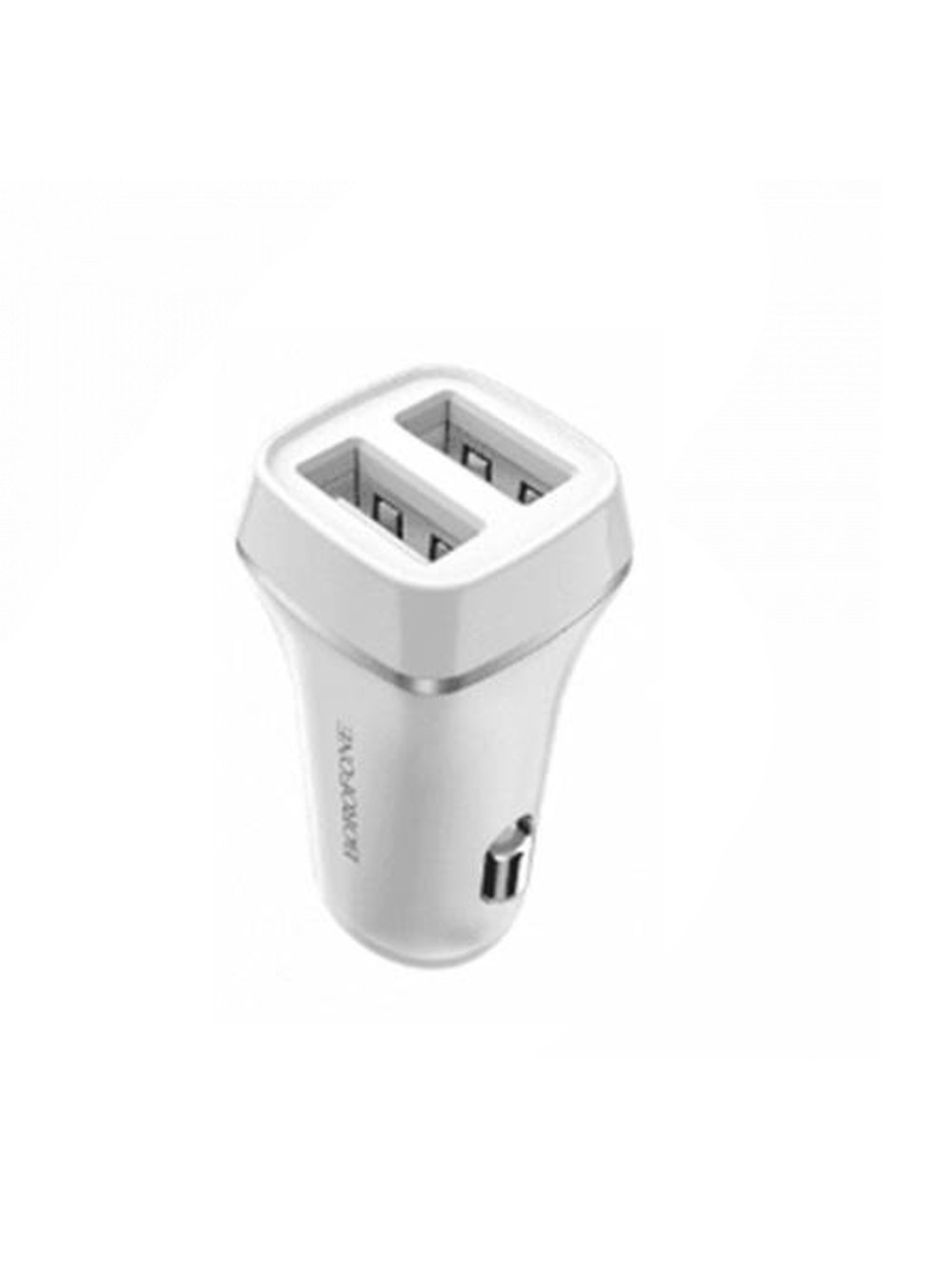 фото Автомобильное зарядное устройство Borofone BZ2 Joyroad dual port USB car charger set Micro White