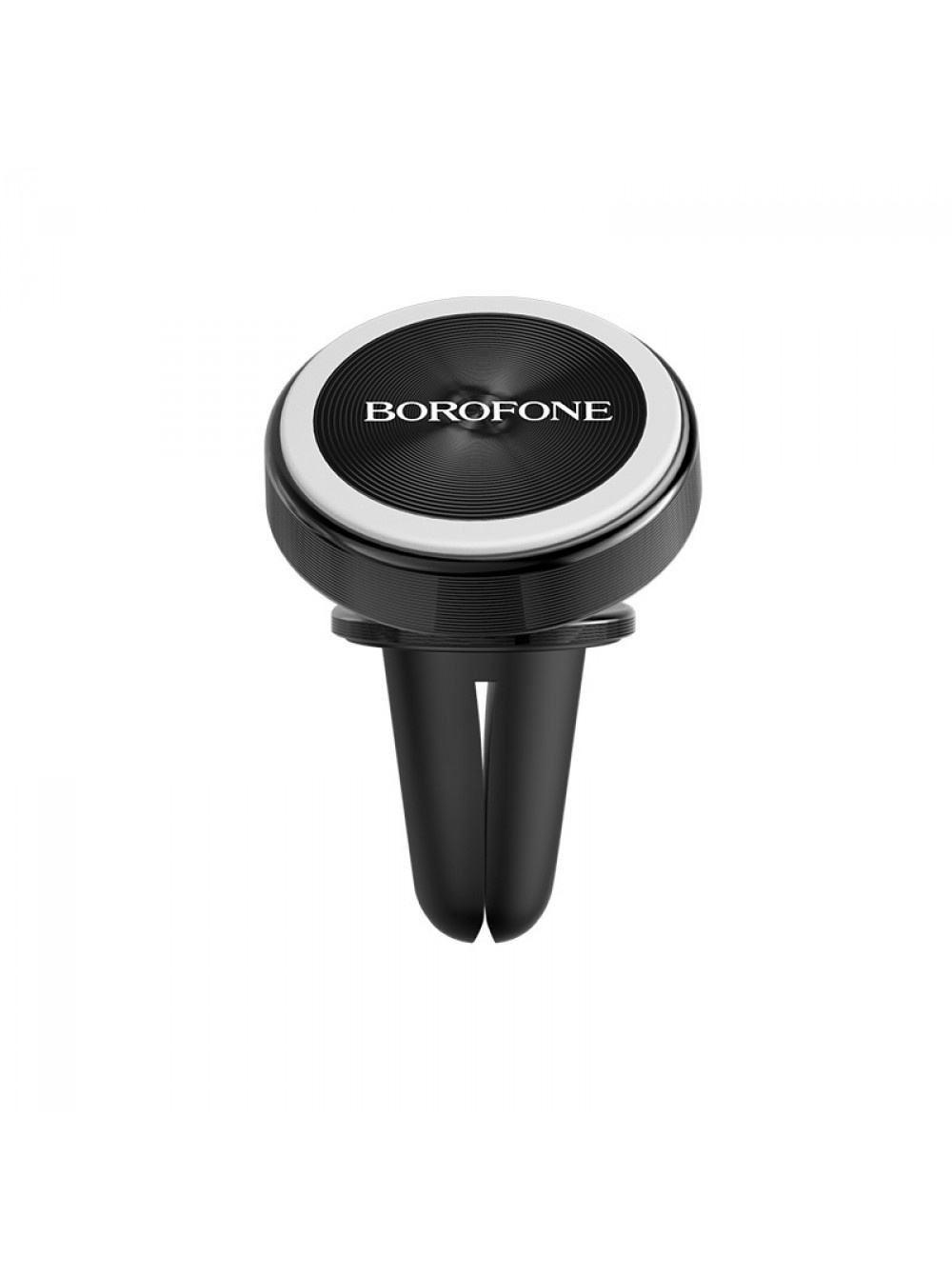 фото Автомобильный магнитный держатель Borofone BH6 Platinum metal magnetic in-car holder for air outlet Black