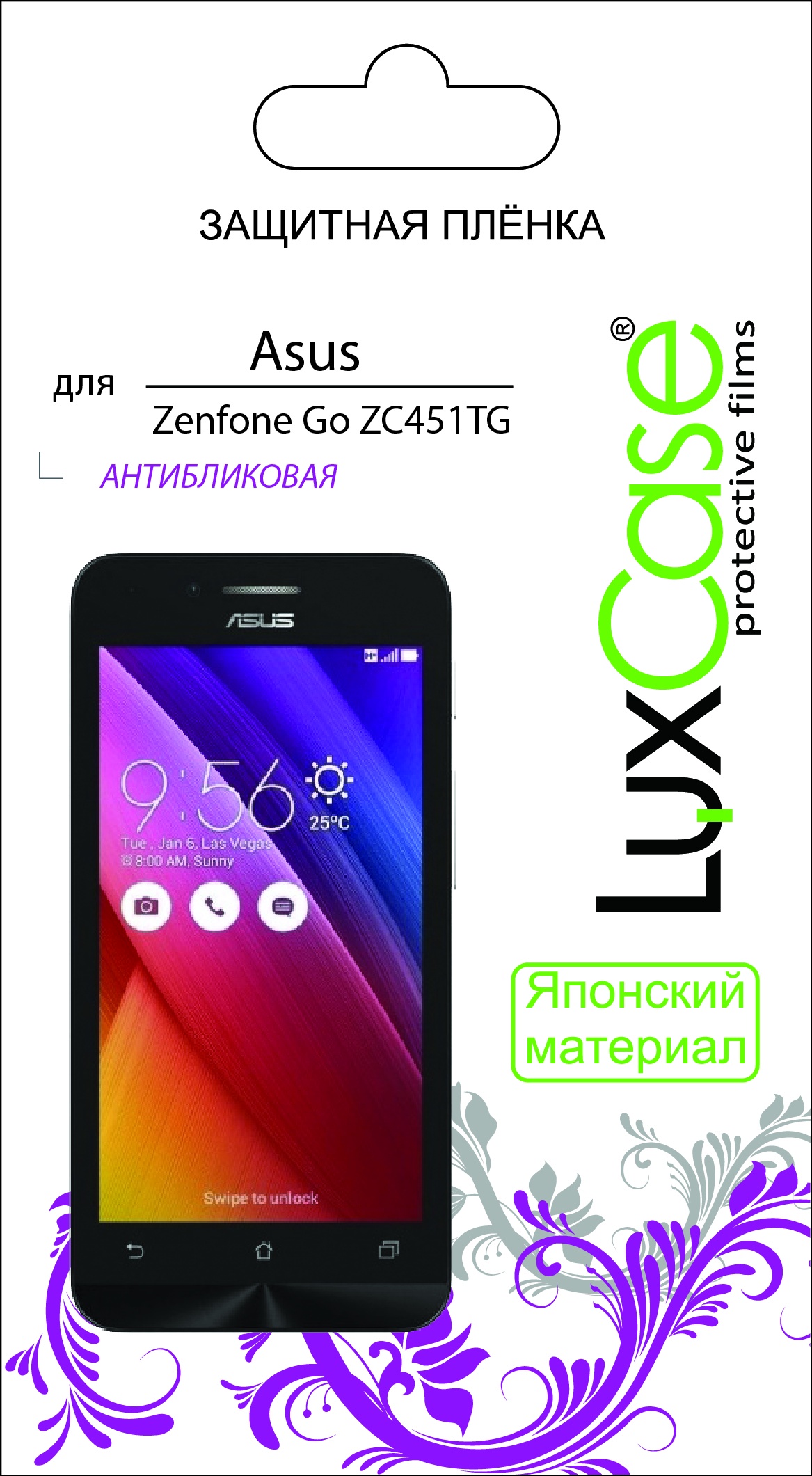 фото Пленка ASUS ZenFone Go ZC451TG / антибликовая от LuxCase