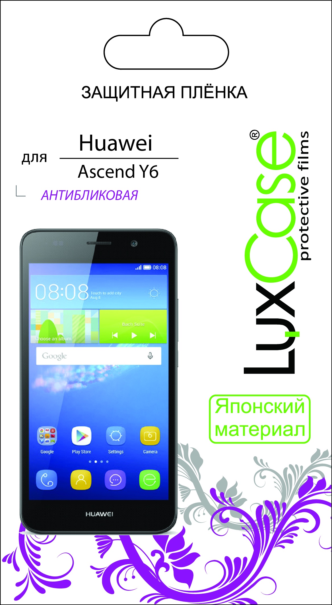 фото Пленка Huawei Ascend Y6 / антибликовая от LuxCase