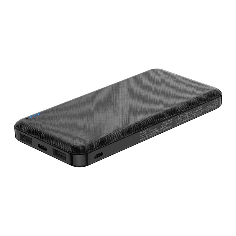 фото Внешний аккумулятор Borofone BT20 Powerful mobile power bank 10000mAh Black