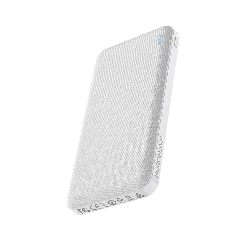 фото Внешний аккумулятор Borofone BT20 Powerful mobile power bank 10000mAh White