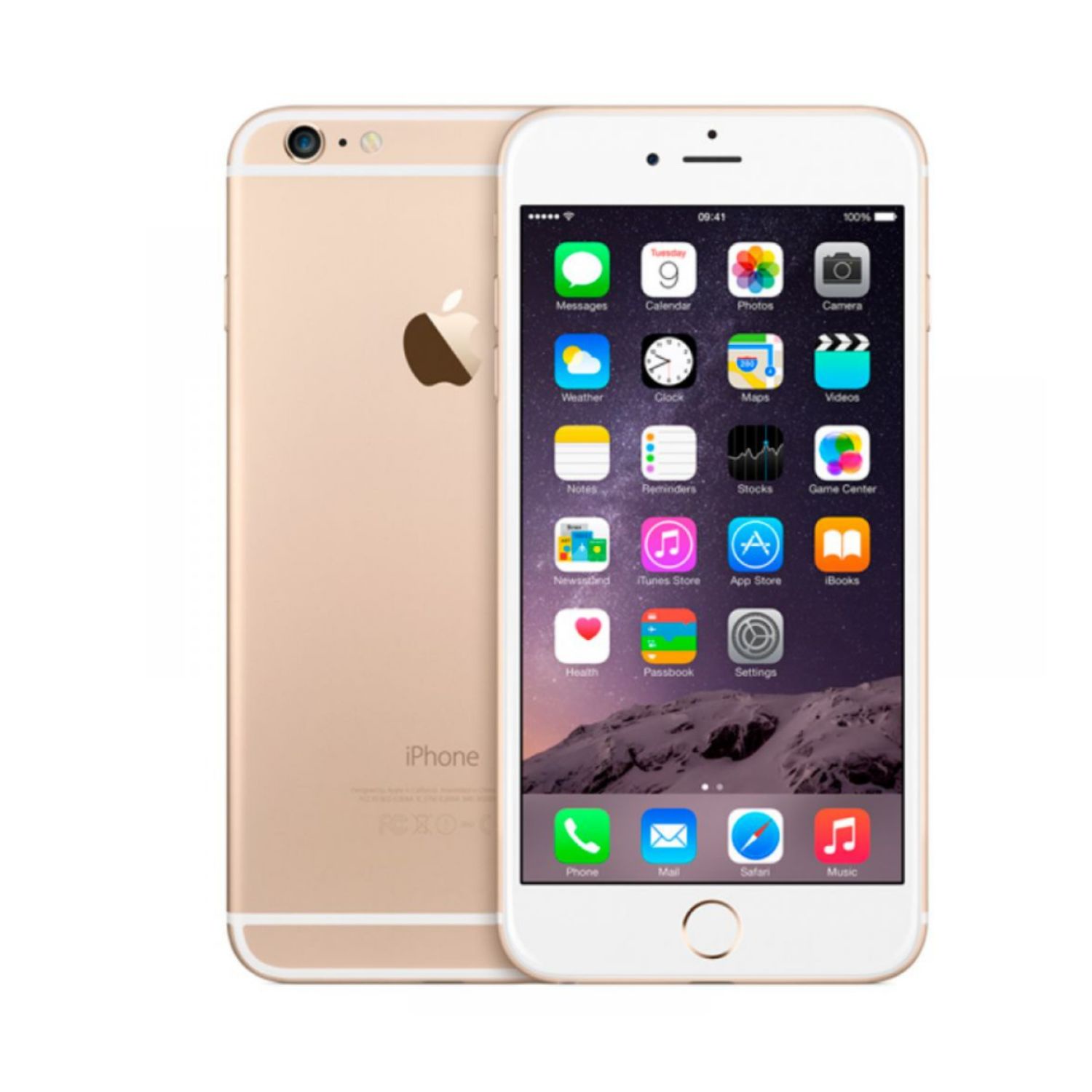 Смартфон Apple iPhone 6 Plus 128GB, Gold (восстановленный)