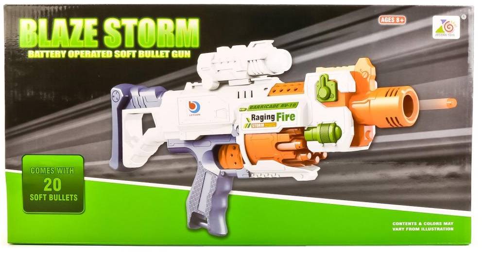 фото Бластер автомат FindusToys Blaze Storm 7023, 20 пуль