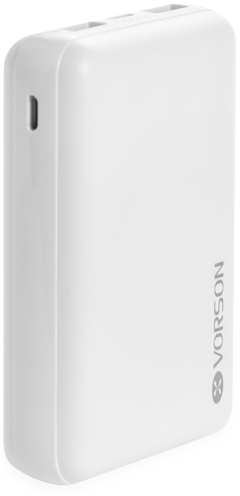фото Внешний аккумулятор Vorson VP-P002 10000 mAh 2USB/USB-C/Micro,909133, белый