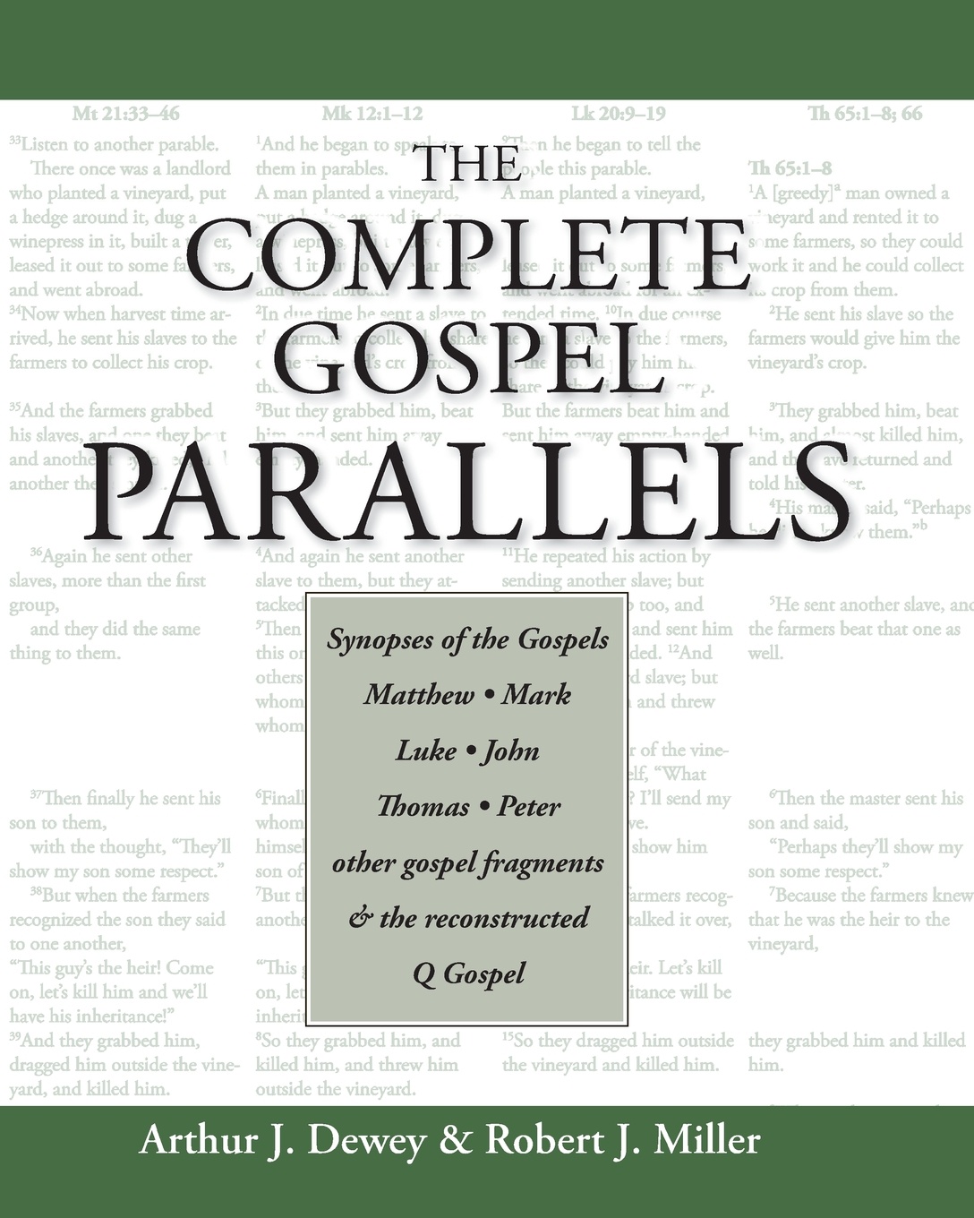 Complete Gospel Parallels