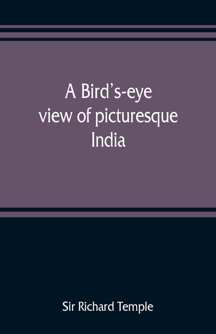 A bird`s-eye view of picturesque India