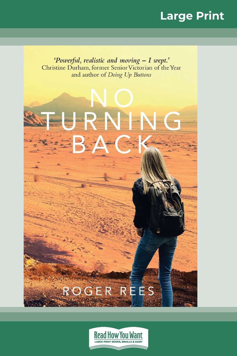 No Turning Back (16pt Large Print Edition)