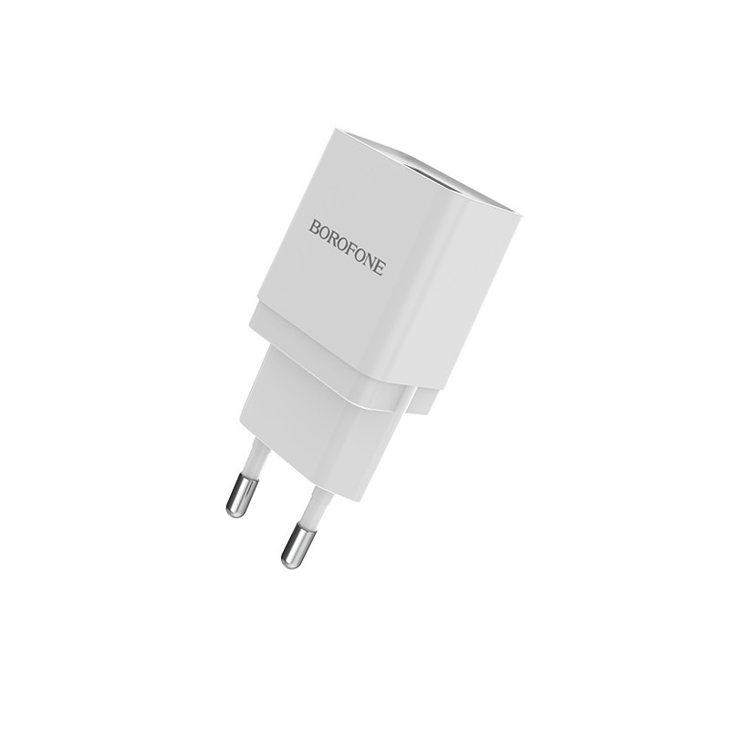 фото Сетевое зарядное устройство Borofone BA19A Nimble single port charger (EU) White