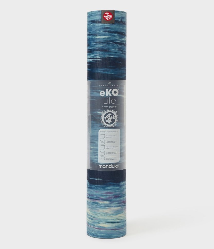 фото Коврик для йоги Manduka EKO lite Mint Marbled 4 мм (каучук)