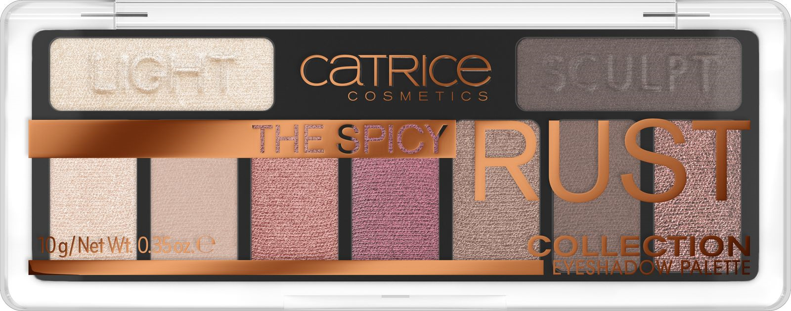 фото Тени для век Catrice The Spicy Rust Collection, 9 в 1, 010 ягодные