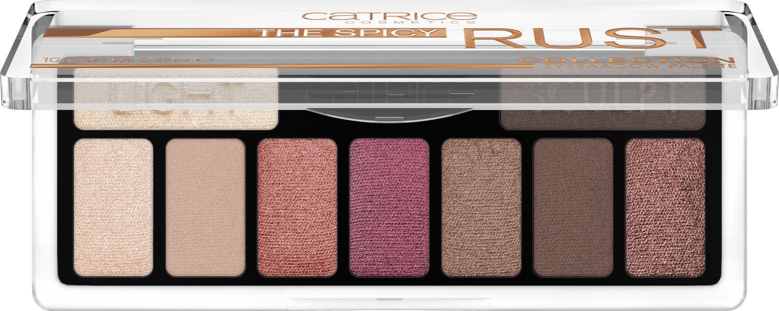 фото Тени для век Catrice The Spicy Rust Collection, 9 в 1, 010 ягодные