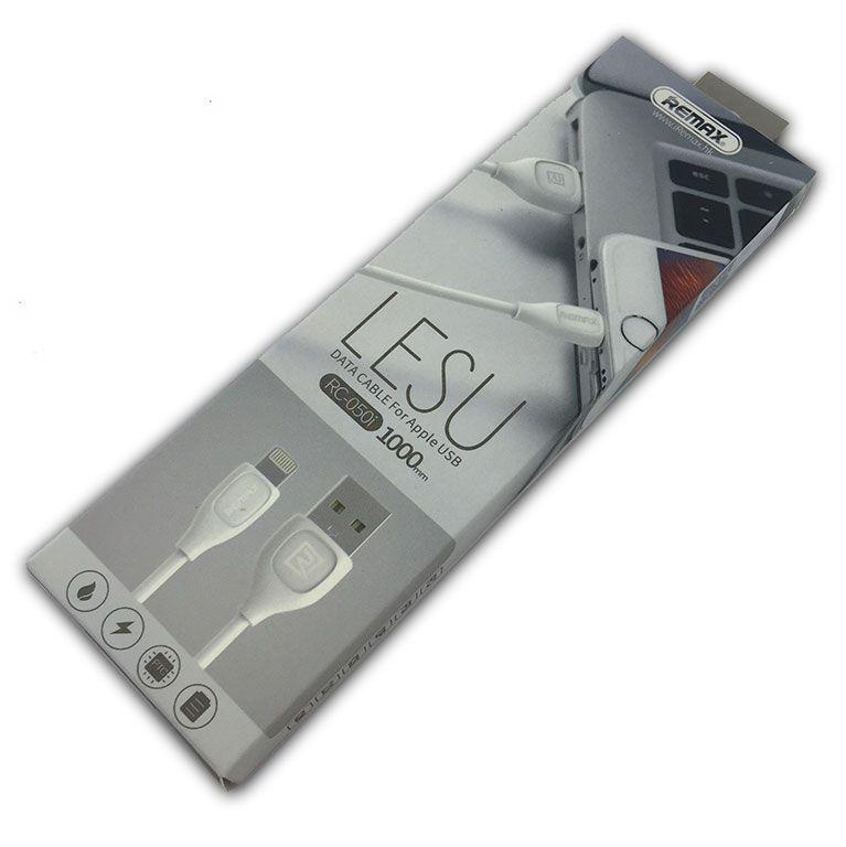 фото Кабель USB Remax Lesu RC-050i, Lightning, 1 м.