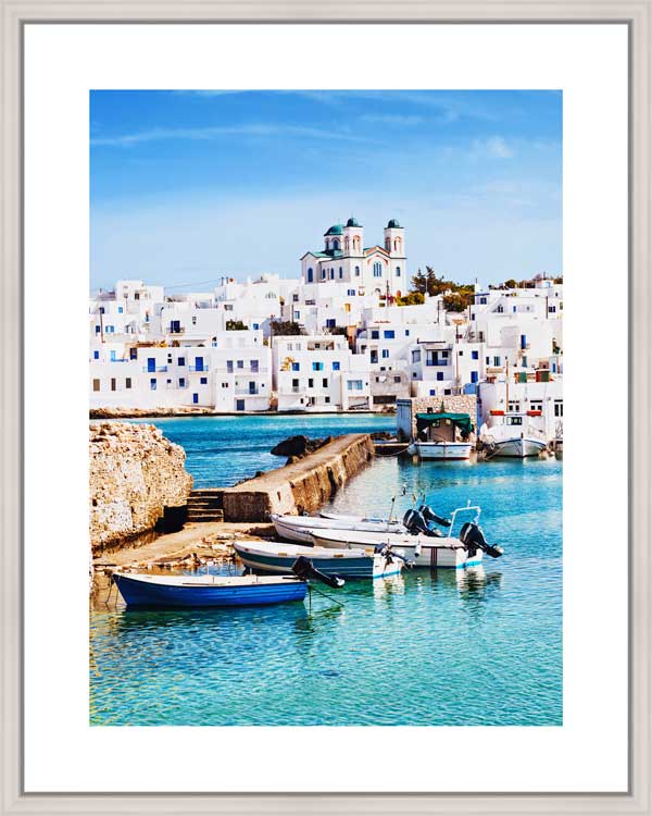 фото Картина в багете 40x50 см "Греция" Экорамка BE-103-243