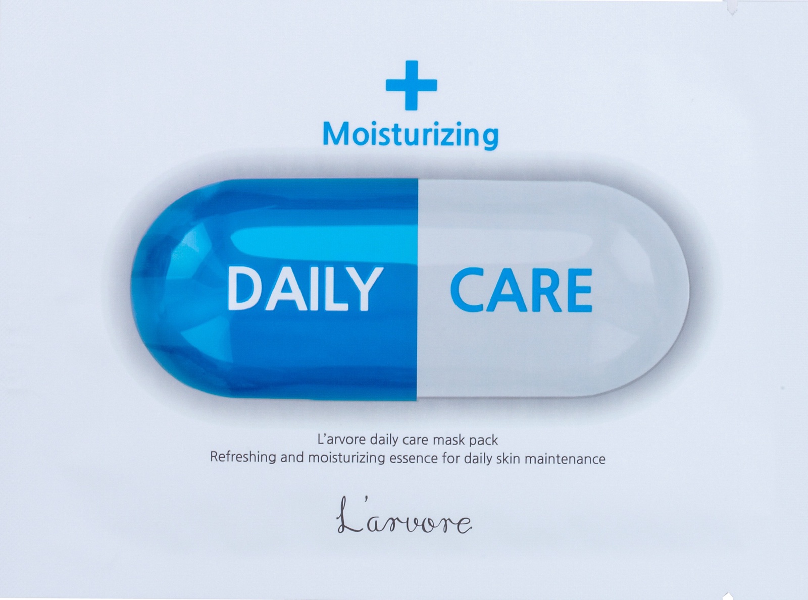 фото Тканевая маска для лица с гиалуроновым комплексом L'arvore "Daily Care Mask Moisturizing", 25гр.