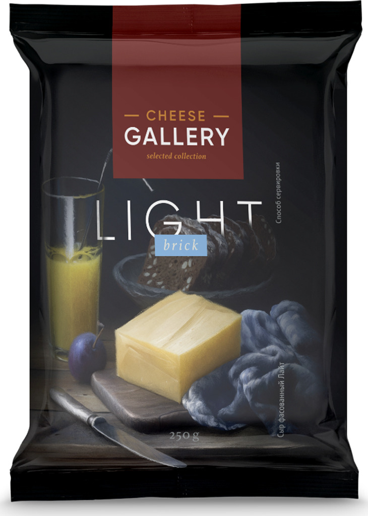 все цены на Cheese Gallery Сыр Лайт, 20%, 250 г онлайн