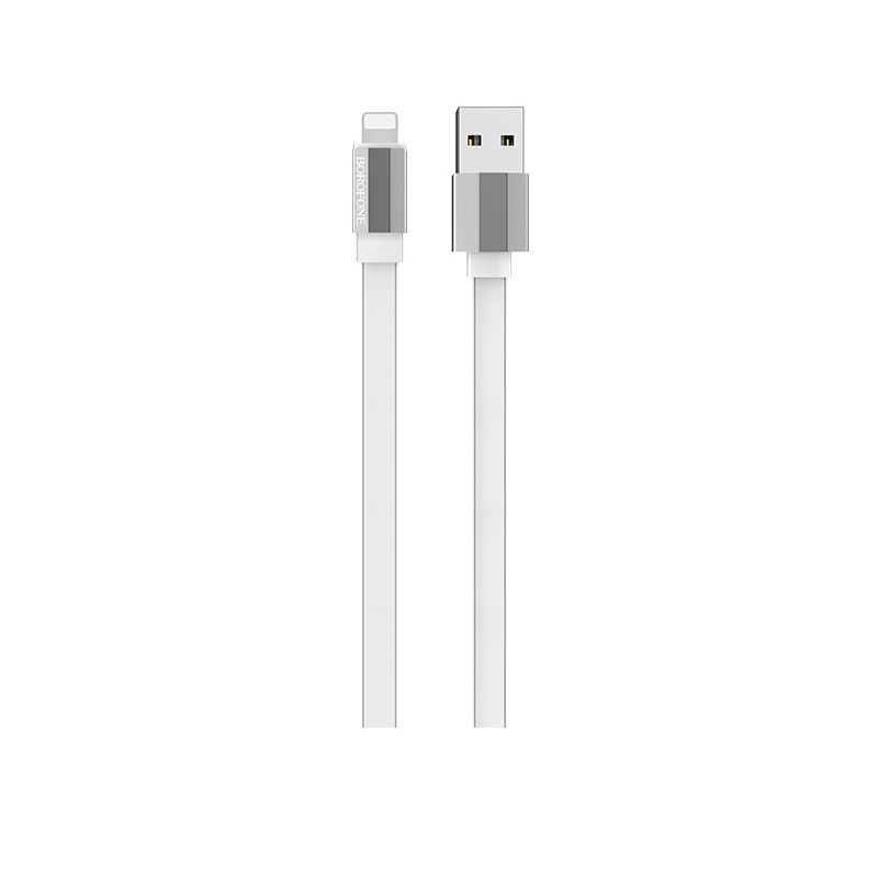 фото Кабель Borofone BU8 Glory charging data cable for Lightning White