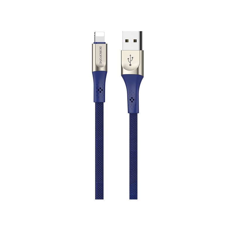 фото Кабель Borofone BU7 Superior charging data cable for Lightning Blue