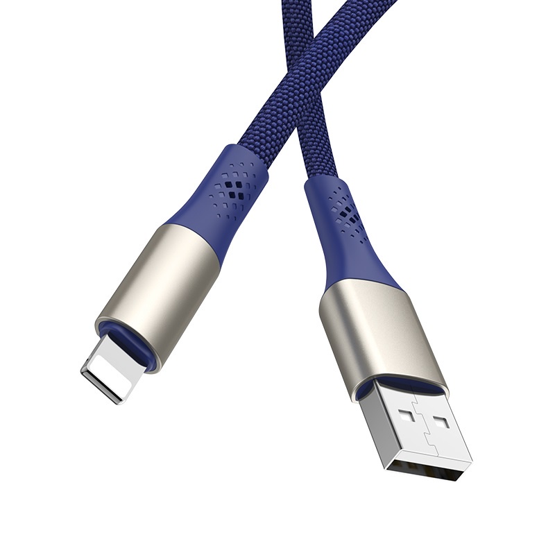 фото Кабель Borofone BU7 Superior charging data cable for Lightning Blue