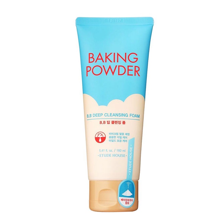 фото Пенка для умывания и глубокой очистки Etude House Baking Powder BB Deep Cleansing Foam, 160 мл